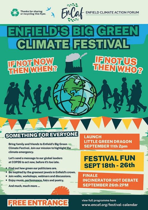 Love Your Doorstep – Enfield Enfield' Big Green Climate Festival